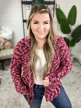Load image into Gallery viewer, Button Up Sweater Knit Cardigan In Multi Colored Sweetheart