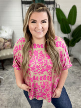 Load image into Gallery viewer, My Bae Boyfriend Top in Pink and Beige