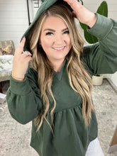 Load image into Gallery viewer, She's Not Wrong Hooded V-Neck Pullover