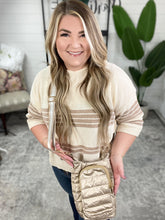 Load image into Gallery viewer, Gotcha Girl Puffer Tumbler Tote in Gold