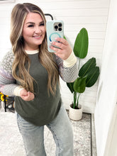 Load image into Gallery viewer, Very Curious Mixed Print Top