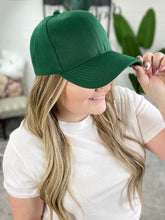 Load image into Gallery viewer, Basic Babe Ball Cap in Green