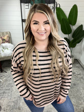 Load image into Gallery viewer, Self Assured Striped Sweater
