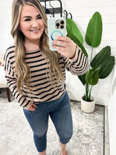 Load image into Gallery viewer, Self Assured Striped Sweater