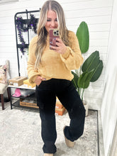 Load image into Gallery viewer, Keira High Waist Cargo Wide in Black