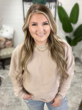 Load image into Gallery viewer, Essential Luxe Corded Crew Sweatshirt