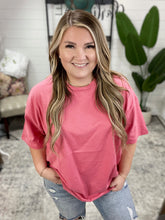 Load image into Gallery viewer, Cotton Drop Shoulder Boyfriend Tee