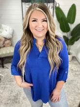 Load image into Gallery viewer, Lizzy Top in Royal Blue