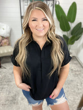 Load image into Gallery viewer, Because I Said So Dolman Sleeve Top in Black