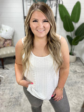 Load image into Gallery viewer, Eye on the Prize Eyelet Tank