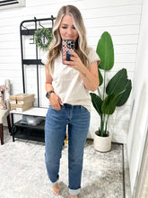 Load image into Gallery viewer, Shane Mid Rise Billie Boyfriend Judy Blue Jean in Dark Cozy Indigo