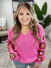 Load image into Gallery viewer, Can&#39;t Stop this Feeling V-Neck Knit Sweater