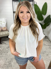 Load image into Gallery viewer, Mild Moments Pleat Detail Top