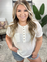 Load image into Gallery viewer, Hipster Henley Top