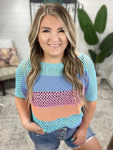 Load image into Gallery viewer, Friend Of A Friend Loose Knit Striped Sweater