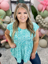 Load image into Gallery viewer, Cruising Down The Street Floral Top