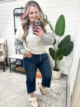 Load image into Gallery viewer, Janice High Rise Button Fly Wide Leg Crop Judy Blue Jeans