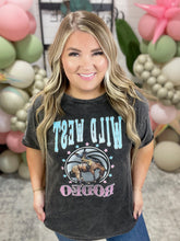 Load image into Gallery viewer, Crew Neck Screen Print Tee in Ash