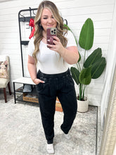 Load image into Gallery viewer, Limber Up Straight Leg Sweats in Black