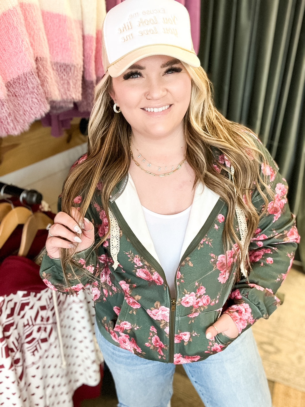 Ampersand University Fullzip in My Sweater Half