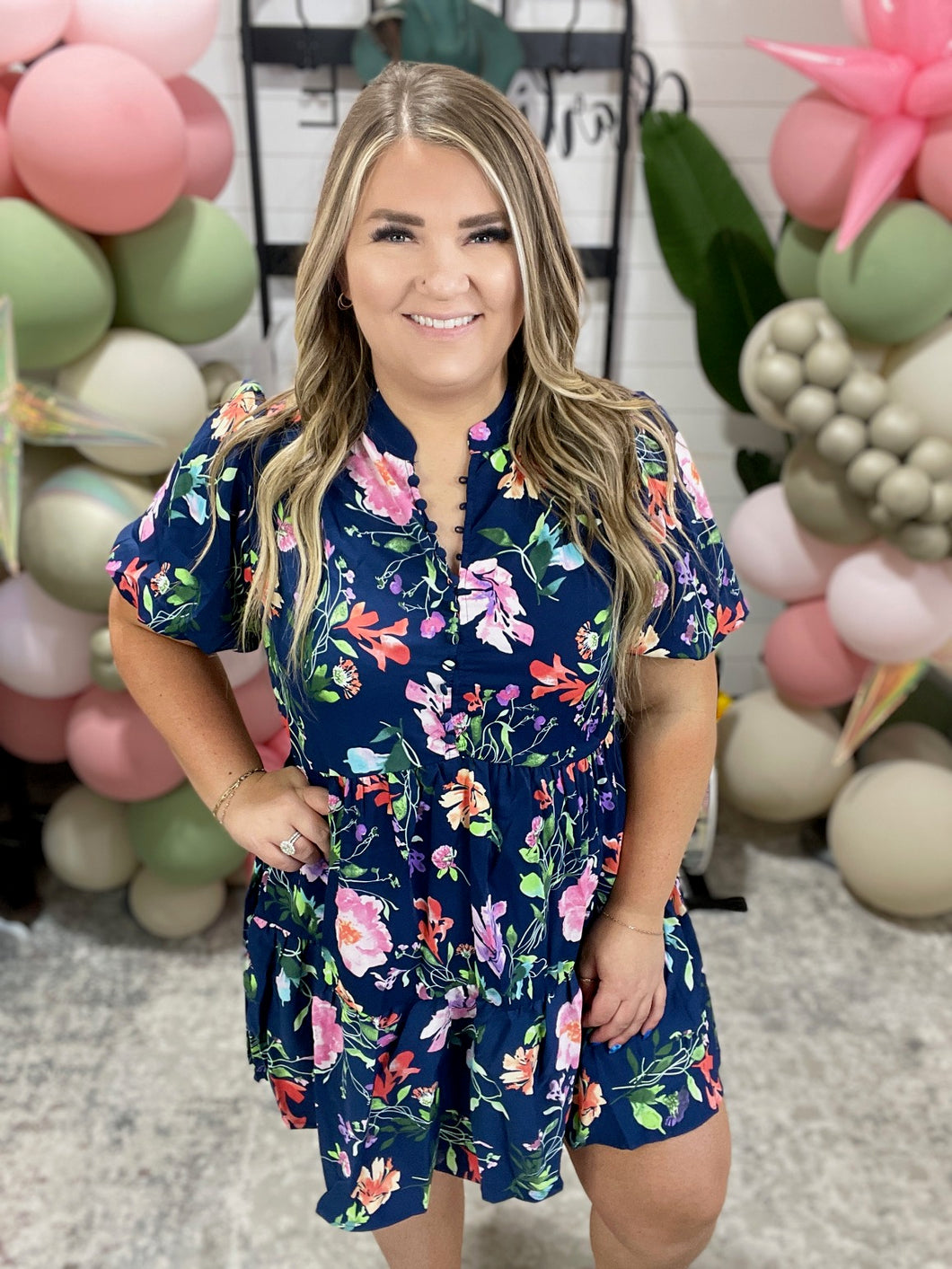 Still Dreaming Floral Dress