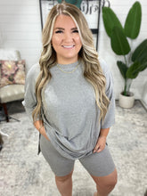 Load image into Gallery viewer, Live and Play Luxe Biker Set in Grey