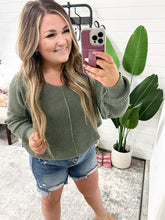 Load image into Gallery viewer, Magi Lune V-Neck Sweater