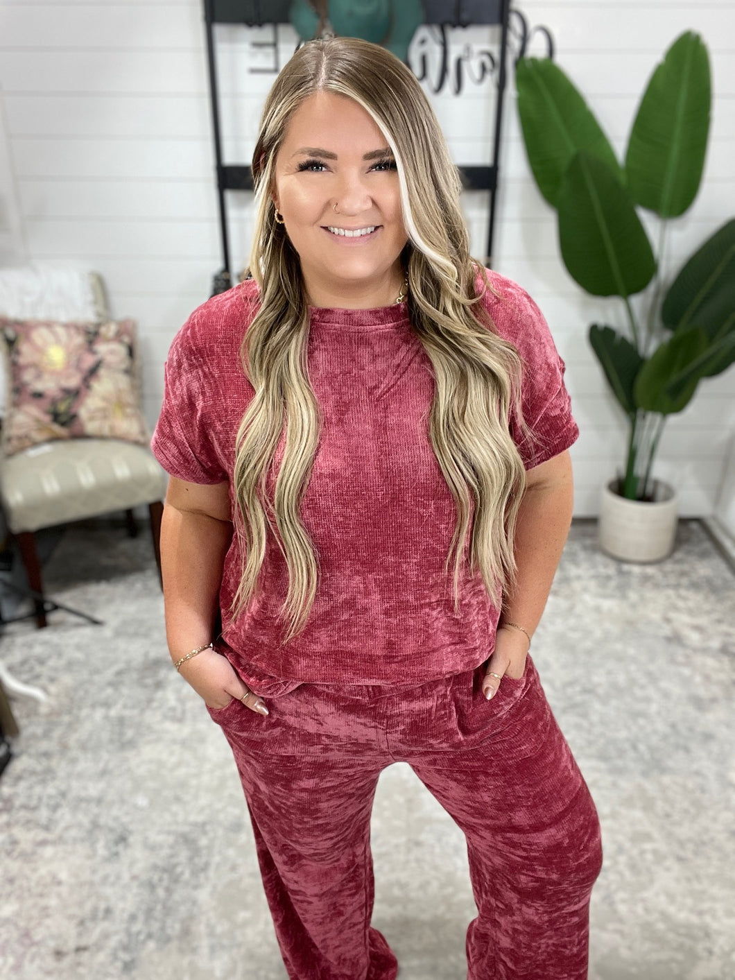 I Thought So Velour Set