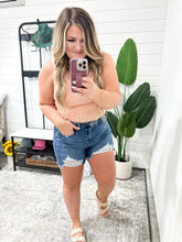 Load image into Gallery viewer, High Rise Rigid Magic Distressed Cutoff Judy Blue Shorts