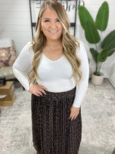 Load image into Gallery viewer, Just What You Wanted Floral Print Pleated Skirt