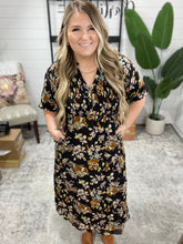 Load image into Gallery viewer, Look My Way Smocked Bodice Button Down Dress