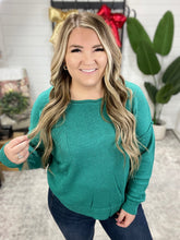 Load image into Gallery viewer, In Stitches Drop Shoulder Sweater