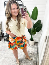 Load image into Gallery viewer, They Can't Help but Stare Tiered Mini Skirt
