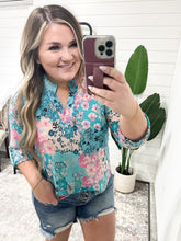 Load image into Gallery viewer, Mint Gabby Top