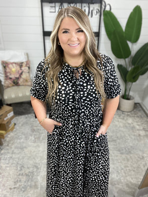 I'm Feeling Independent Half Sleeve Dress