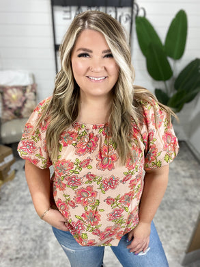 Petal Perfect Off the Shoulder Blouse
