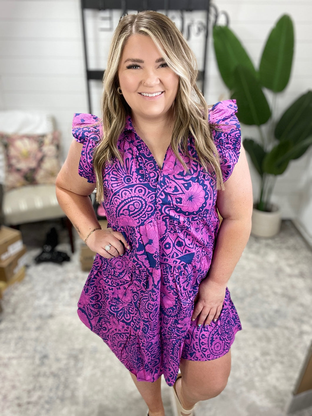 Flirt & Flourish Dress