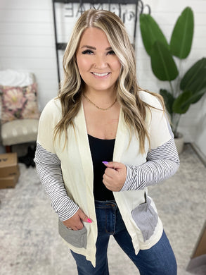 Consider it So Color Block Cardigan