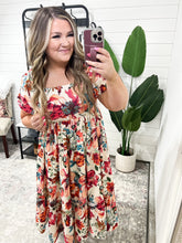 Load image into Gallery viewer, Let Me Frolic Balloon Sleeve Floral Dress