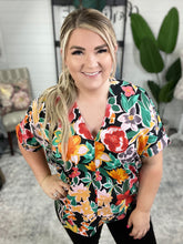 Load image into Gallery viewer, Pretty in Paradise Floral Blouse