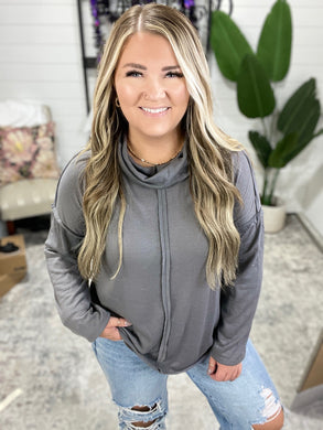 Metro Flow Center Seam Turtleneck