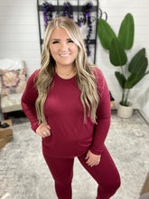 Load image into Gallery viewer, Get Me Cozy Set in Cabernet