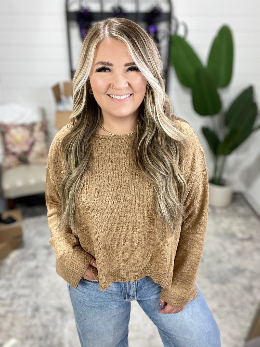 General Feeling Boatneck Sweater