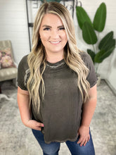 Load image into Gallery viewer, New Edition Mineral Wash T Shirt in Black