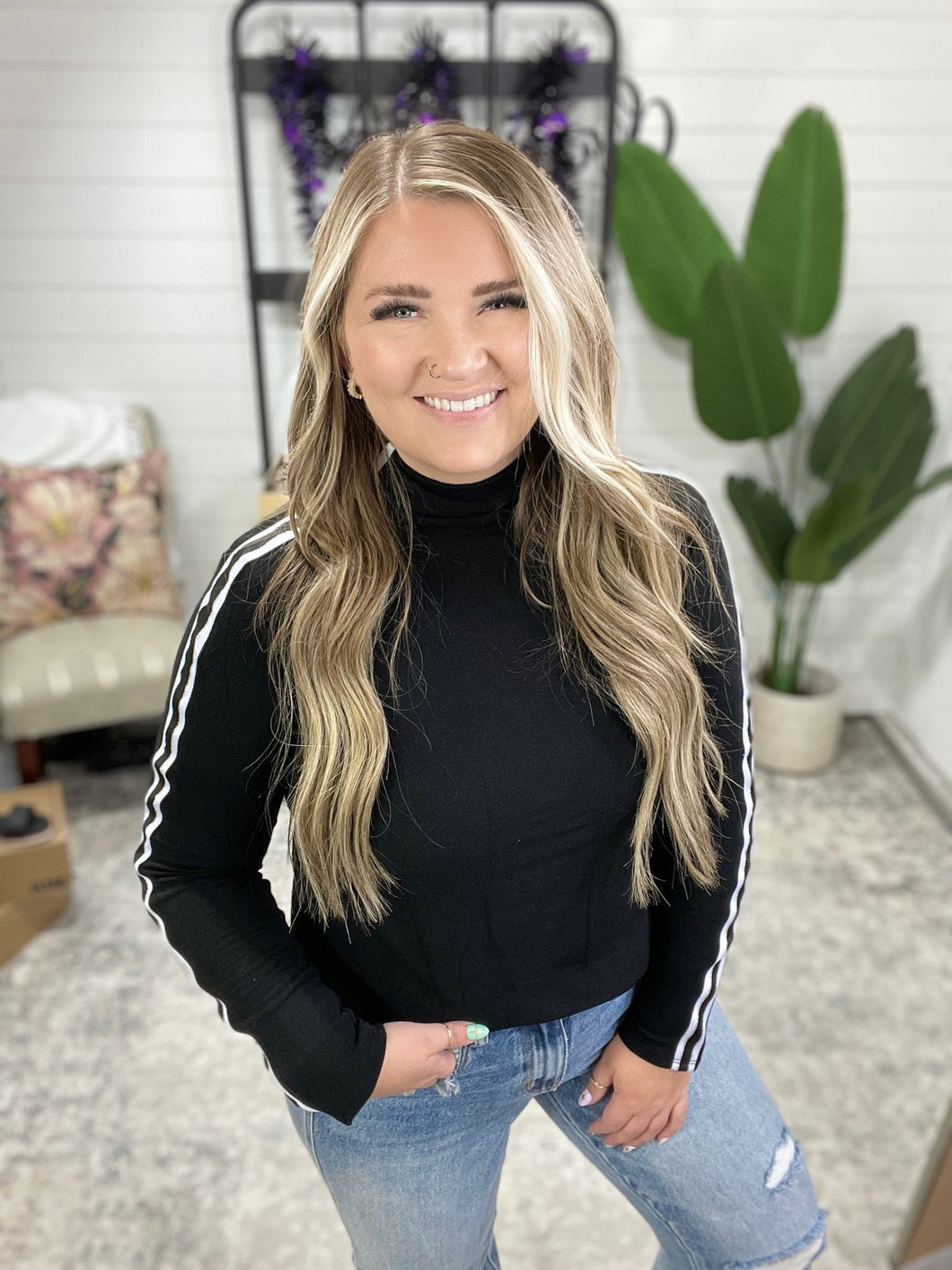 Live Fast High Neck Pullover