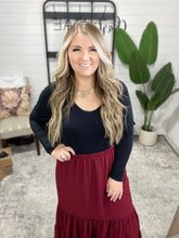 Load image into Gallery viewer, Easy Pick Tiered Maxi Skirt