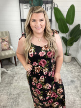 Load image into Gallery viewer, Fortuitous in Floral Maxi Dress