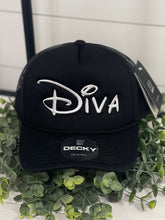 Load image into Gallery viewer, Adult Magical Diva Embroidered Snapback Hat