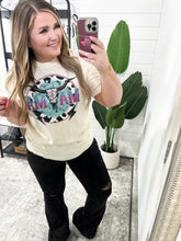 Load image into Gallery viewer, Judy Blue Full Size High Waist Distressed Flare Jeans