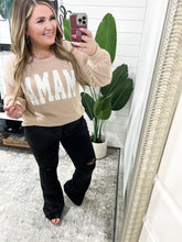 Load image into Gallery viewer, MAMA Long Sleeve Urban Ribbed Top
